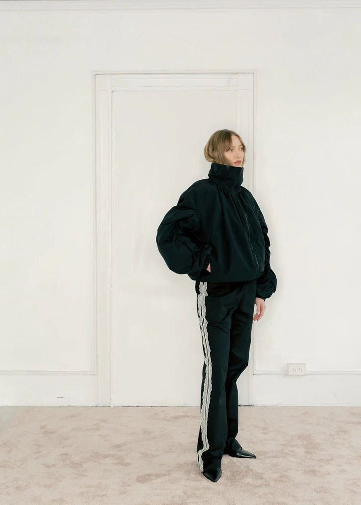 A Bronze Age Phoebe Bomber (Black Nylon) - Victoire BoutiqueA Bronze AgeOuterwear Ottawa Boutique Shopping Clothing