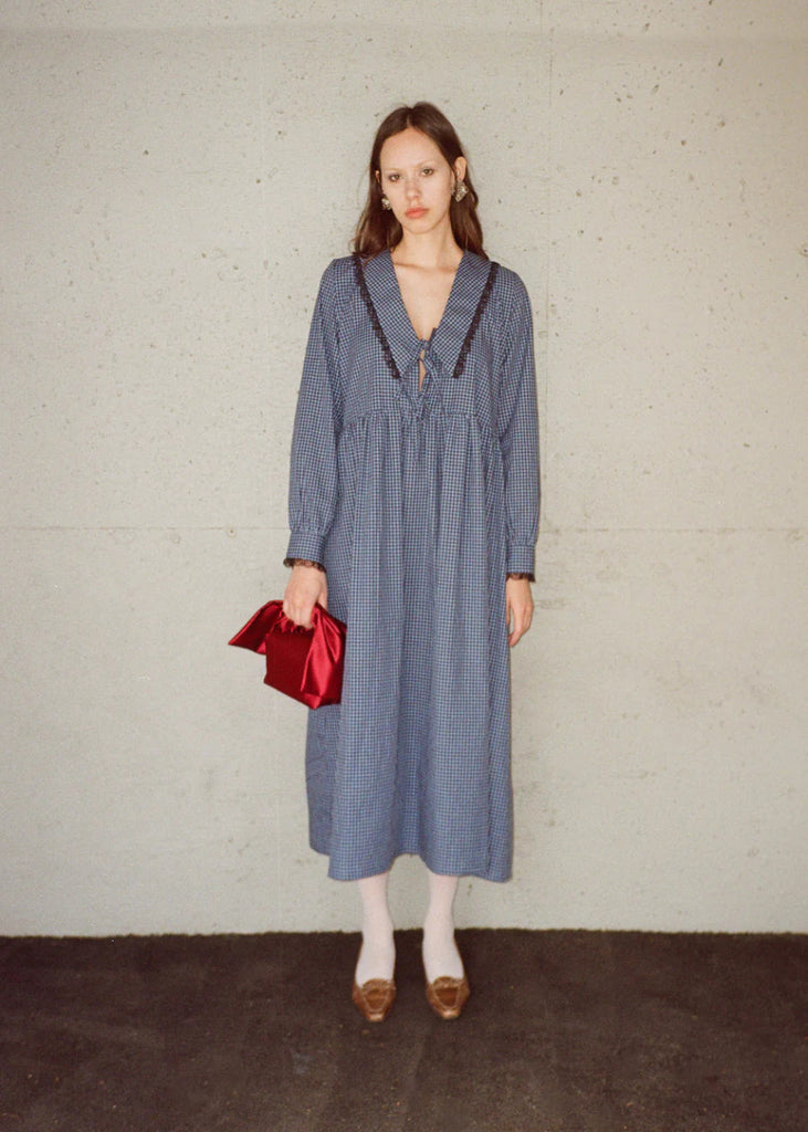 A Bronze Age Woolf Dress (Lou Gingham) - Victoire BoutiqueA Bronze AgeDresses Ottawa Boutique Shopping Clothing