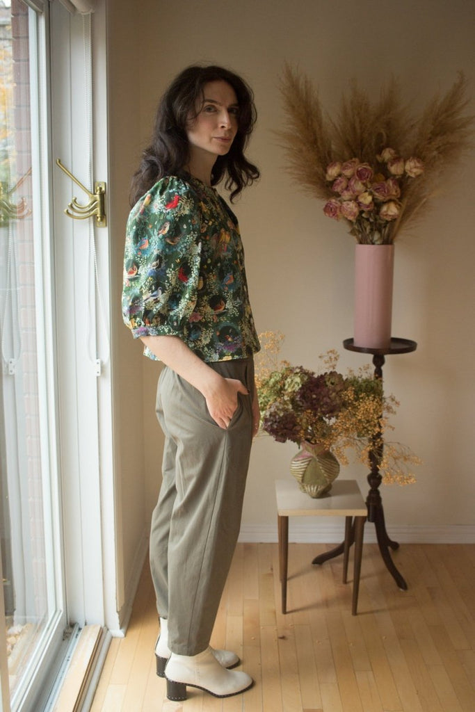 Amanda Moss Priscilla Pants (Khaki) - Victoire BoutiqueAmanda MossBottoms Ottawa Boutique Shopping Clothing