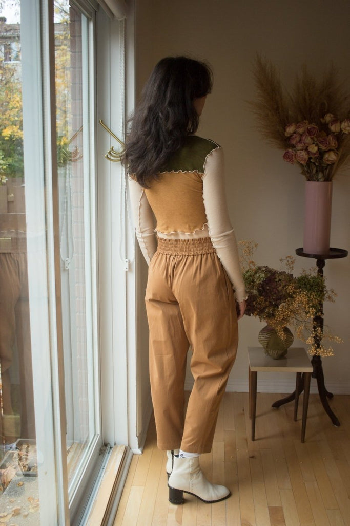 Amanda Moss Priscilla Pants (Ochre) - Victoire BoutiqueAmanda MossBottoms Ottawa Boutique Shopping Clothing