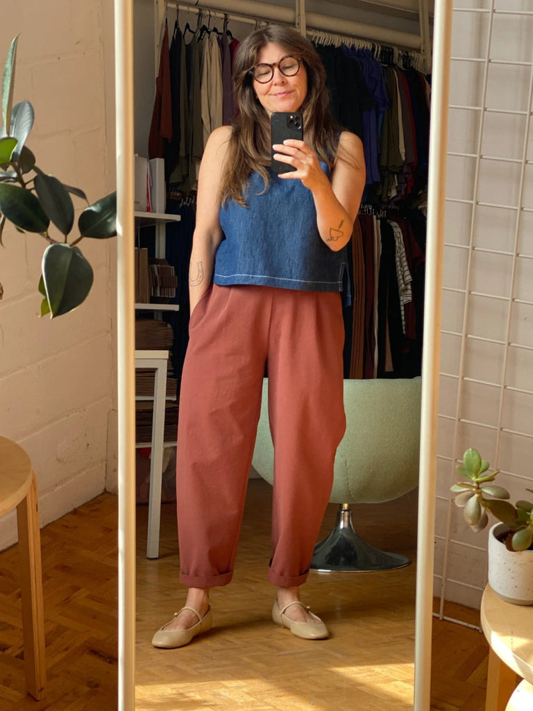 Amanda Moss Priscilla Pants (Rust) - Victoire BoutiqueAmanda MossBottoms Ottawa Boutique Shopping Clothing