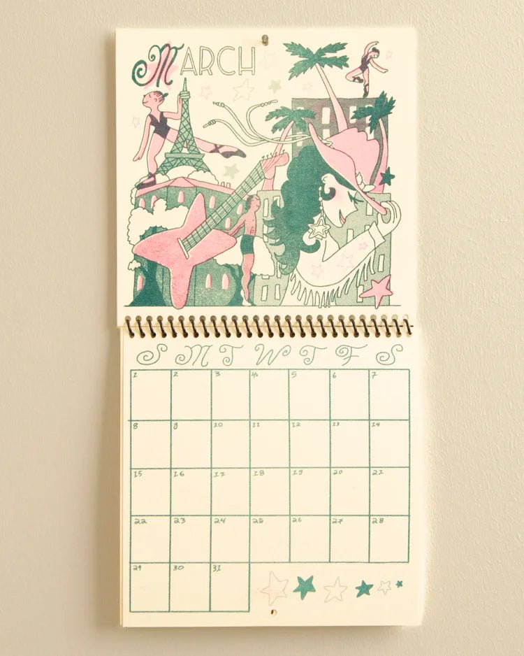 Amery Sandford 2026 Calendar - Victoire BoutiqueAmery SandfordStationery Ottawa Boutique Shopping Clothing