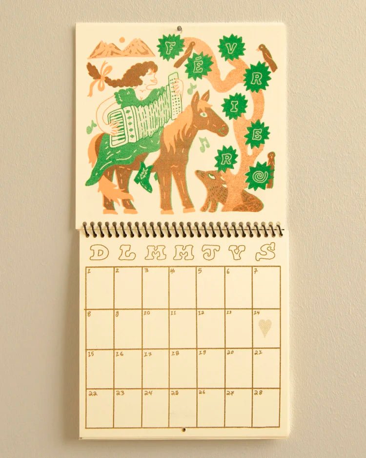 Amery Sandford 2026 Calendar - Victoire BoutiqueAmery SandfordStationery Ottawa Boutique Shopping Clothing