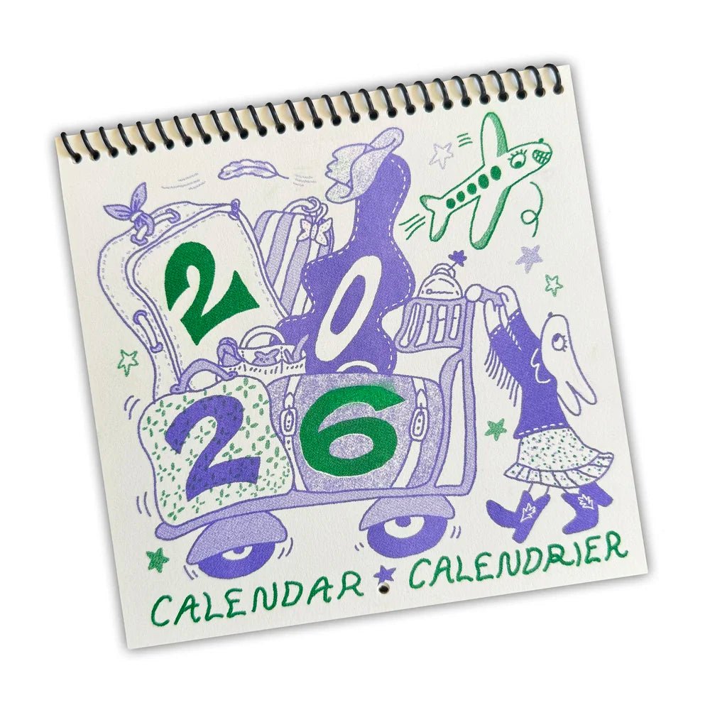 Amery Sandford 2026 Calendar - Victoire BoutiqueAmery SandfordStationery Ottawa Boutique Shopping Clothing