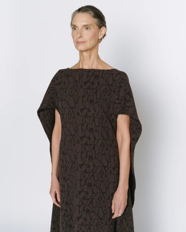 Anushka Diana Jacquard Caftan (Iron) - Victoire BoutiqueAnushkaDresses Ottawa Boutique Shopping Clothing