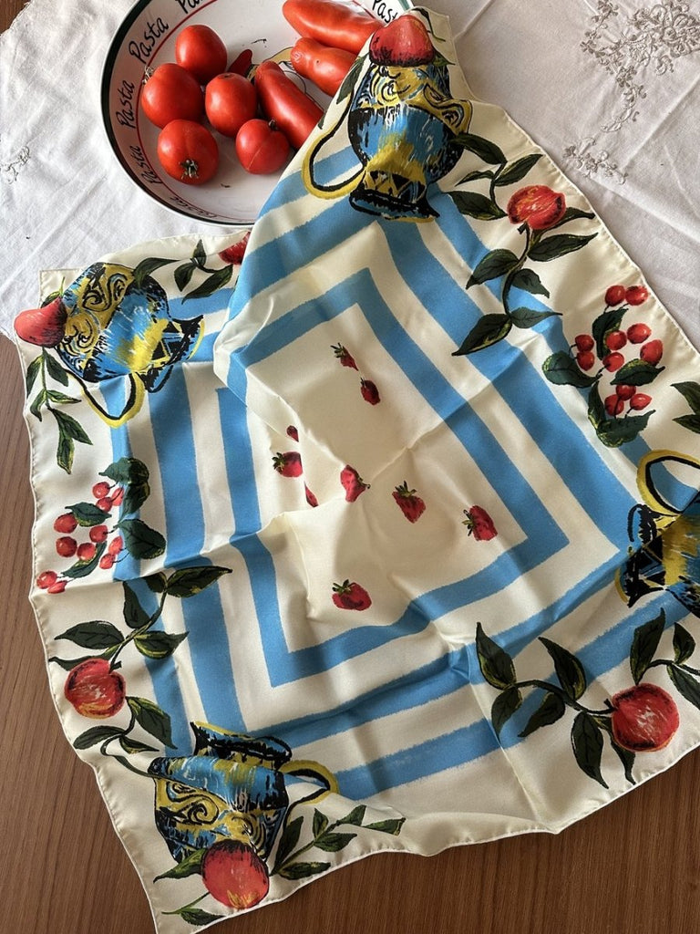 Artistorian Nonna's Tablecloth Silk Scarf (Various Styes) - Victoire BoutiqueArtistorianAccessories Ottawa Boutique Shopping Clothing