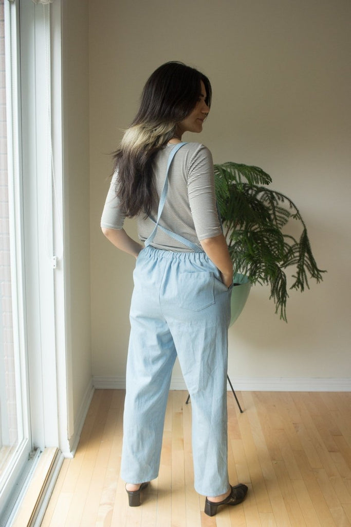 Atelier B Overalls (Pale Denim) - Victoire BoutiqueAtelier BJumpsuits Ottawa Boutique Shopping Clothing