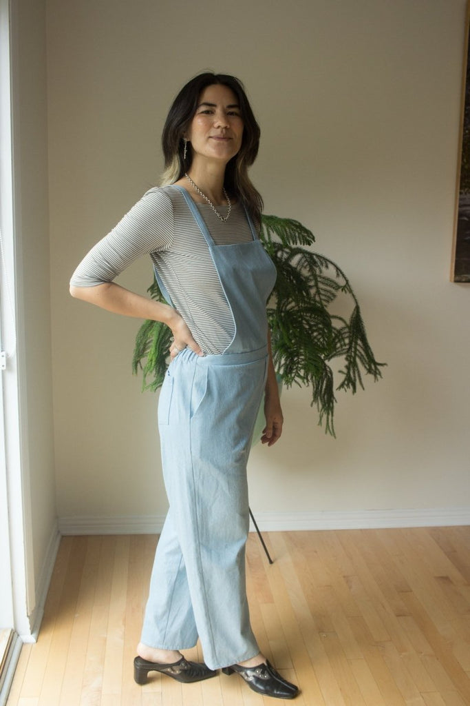 Atelier B Overalls (Pale Denim) - Victoire BoutiqueAtelier BJumpsuits Ottawa Boutique Shopping Clothing