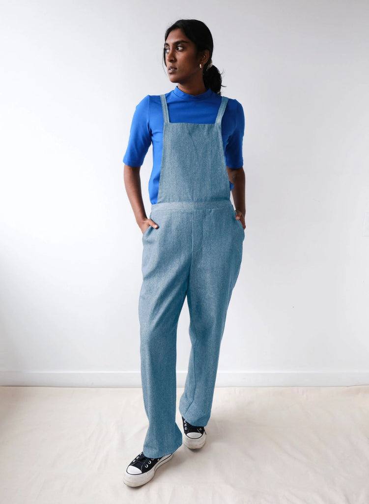 Atelier B Overalls (Pale Denim) - Victoire BoutiqueAtelier BJumpsuits Ottawa Boutique Shopping Clothing