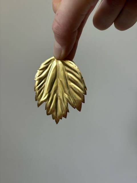 Atelier Nature Morte Brass Leaf Ornaments (Various Styles) - Victoire BoutiqueAtelier Nature MorteGifts Ottawa Boutique Shopping Clothing