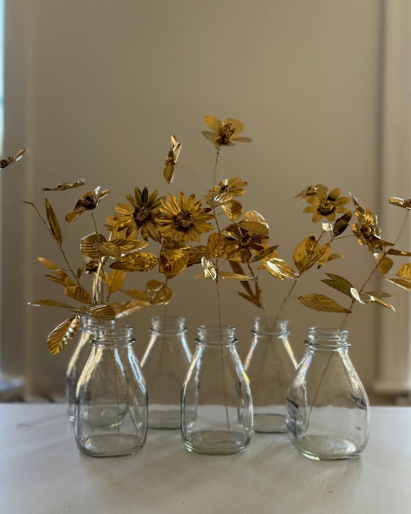 Atelier Nature Morte Brass Wood Rose Flower Stem - Victoire BoutiqueAtelier Nature MorteHome Ottawa Boutique Shopping Clothing