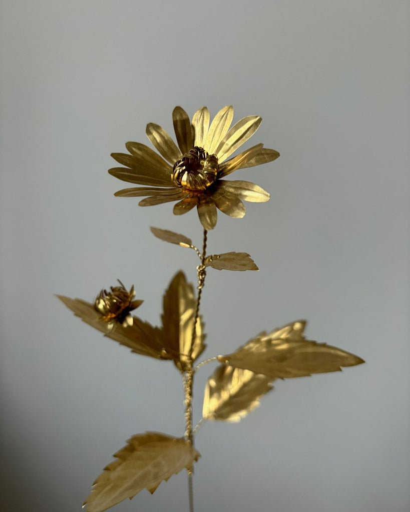 Atelier Nature Morte Brass Wood Rose Flower Stem - Victoire BoutiqueAtelier Nature MorteHome Ottawa Boutique Shopping Clothing