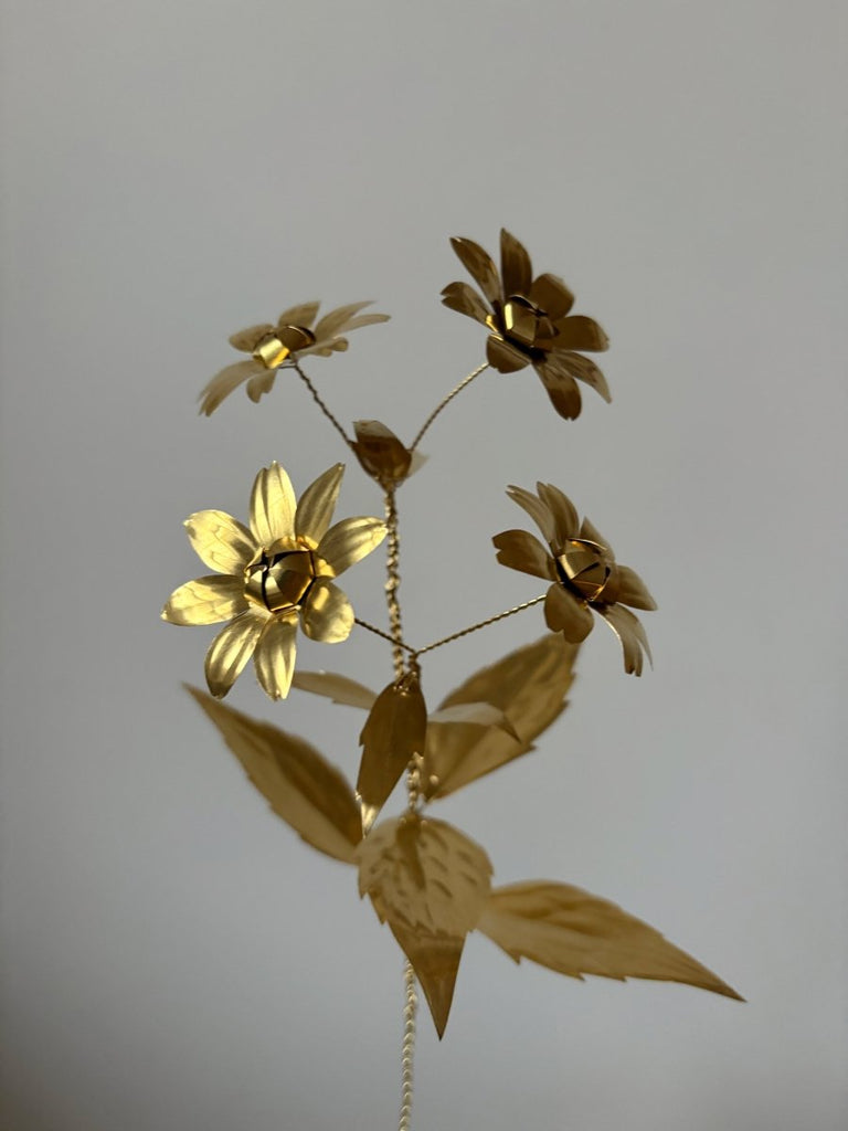 Atelier Nature Morte Brass Wood Rose Flower Stem - Victoire BoutiqueAtelier Nature MorteHome Ottawa Boutique Shopping Clothing