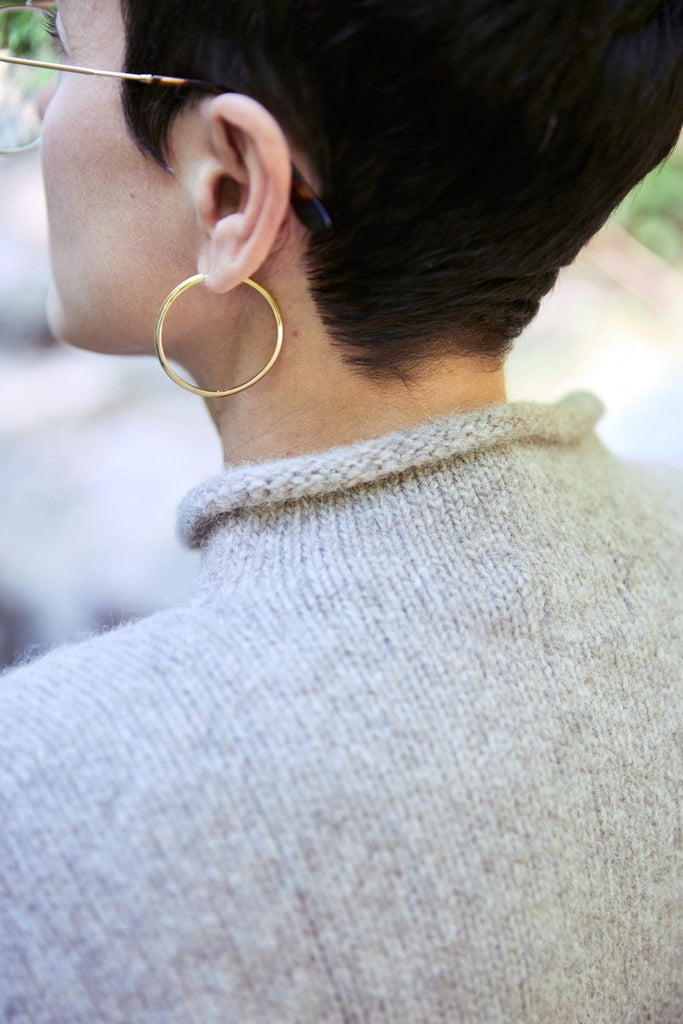 Bare Knitwear Iris Vest (Dark Fawn) - Victoire BoutiqueBare KnitwearSweater Ottawa Boutique Shopping Clothing