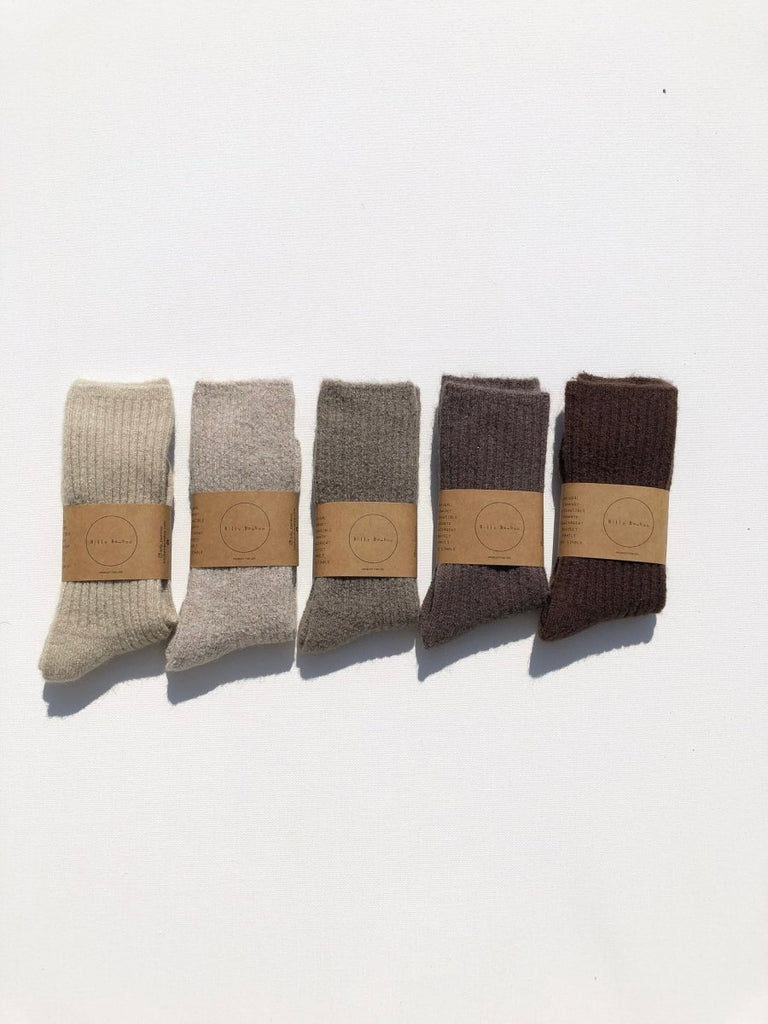 Billy Bamboo Alpaca Cabin Socks (Many Colours) - Victoire BoutiqueBilly BambooSocks Ottawa Boutique Shopping Clothing