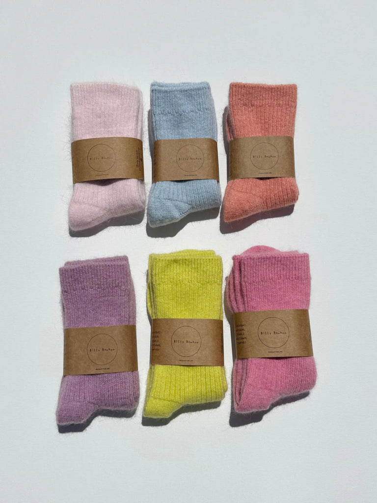 Billy Bamboo Angora Wool Socks (Many Colours) - Victoire BoutiqueBilly BambooSocks Ottawa Boutique Shopping Clothing