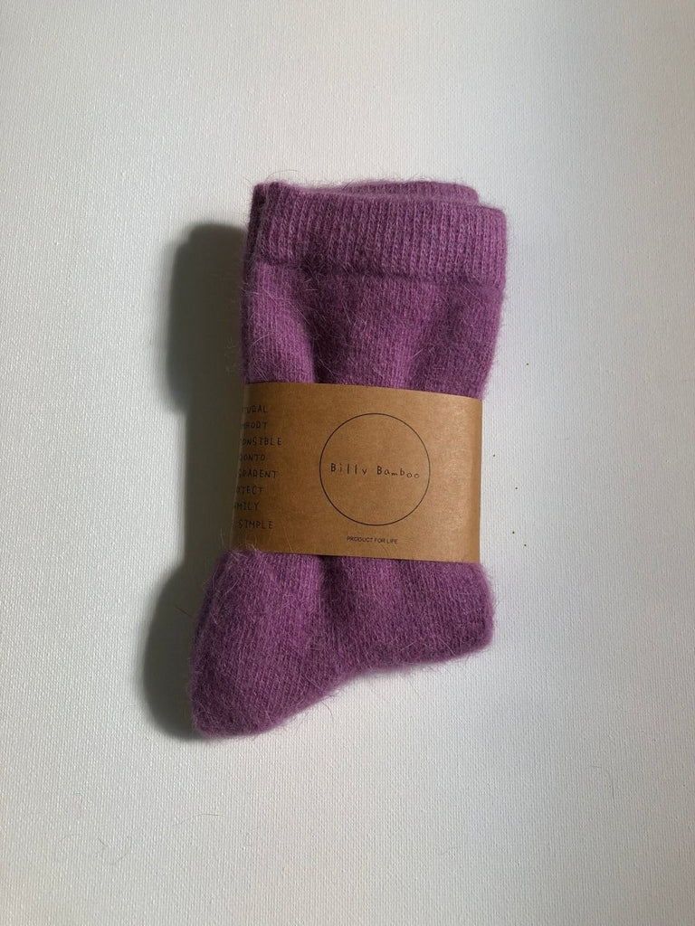 Billy Bamboo Angora Wool Socks (Many Colours) - Victoire BoutiqueBilly BambooSocks Ottawa Boutique Shopping Clothing