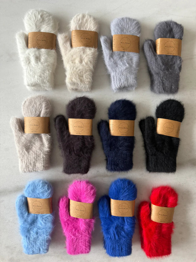 Billy Bamboo Fluffy Angora Mitts (Various Colours) - Victoire BoutiqueBilly BambooWinter Accessories Ottawa Boutique Shopping Clothing