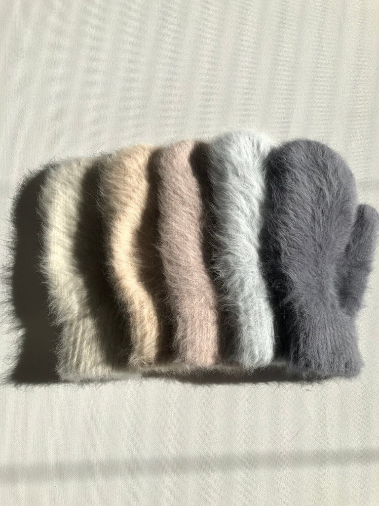 Billy Bamboo Fluffy Angora Mitts (Various Colours) - Victoire BoutiqueBilly BambooWinter Accessories Ottawa Boutique Shopping Clothing