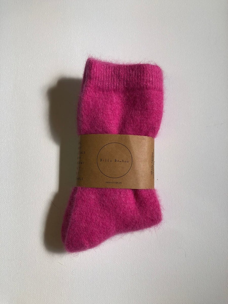 Billy Bamboo Fluffy Angora Socks (Many Colours) - Victoire BoutiqueBilly BambooSocks Ottawa Boutique Shopping Clothing