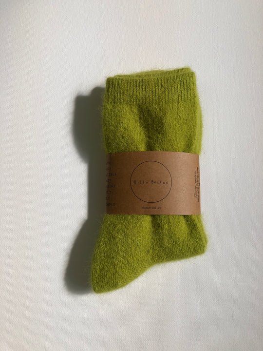 Billy Bamboo Fluffy Angora Socks (Many Colours) - Victoire BoutiqueBilly BambooSocks Ottawa Boutique Shopping Clothing