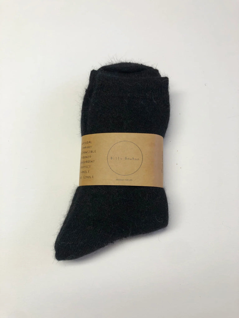 Billy Bamboo Fluffy Angora Socks (Many Colours) - Victoire BoutiqueBilly BambooSocks Ottawa Boutique Shopping Clothing