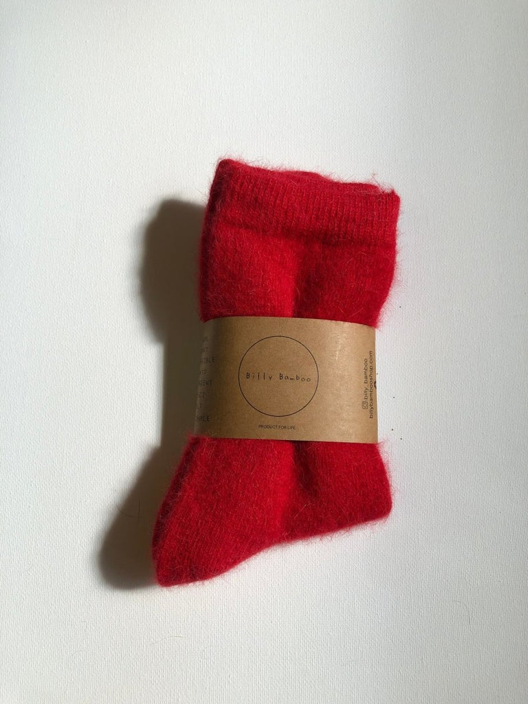 Billy Bamboo Fluffy Angora Socks (Many Colours) - Victoire BoutiqueBilly BambooSocks Ottawa Boutique Shopping Clothing