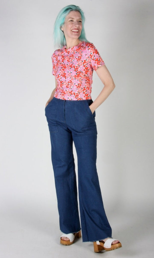 Birds of North America Bloodfool Pants (Denim) - Victoire BoutiqueBirds of North AmericaBottoms Ottawa Boutique Shopping Clothing