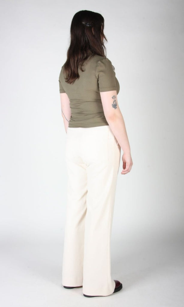 Birds of North America Bloodfool Pants (Ecru) - Victoire BoutiqueBirds of North AmericaBottoms Ottawa Boutique Shopping Clothing