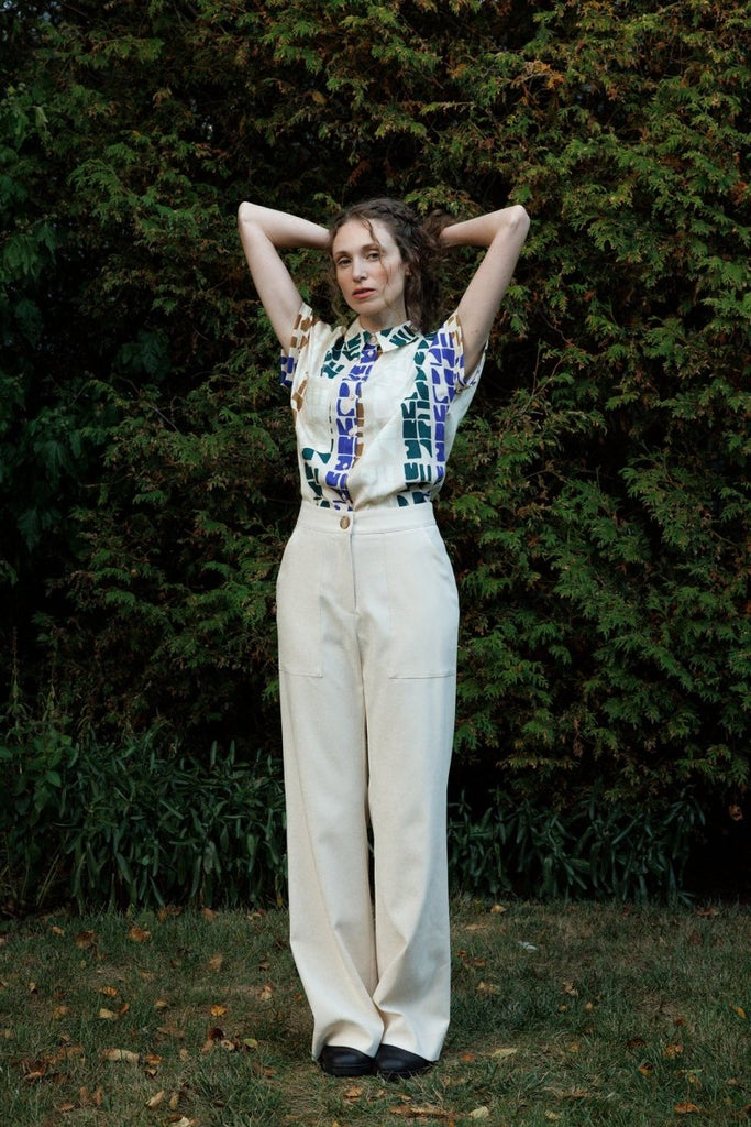 Birds of North America Bloodfool Pants (Ecru) - Victoire BoutiqueBirds of North AmericaBottoms Ottawa Boutique Shopping Clothing