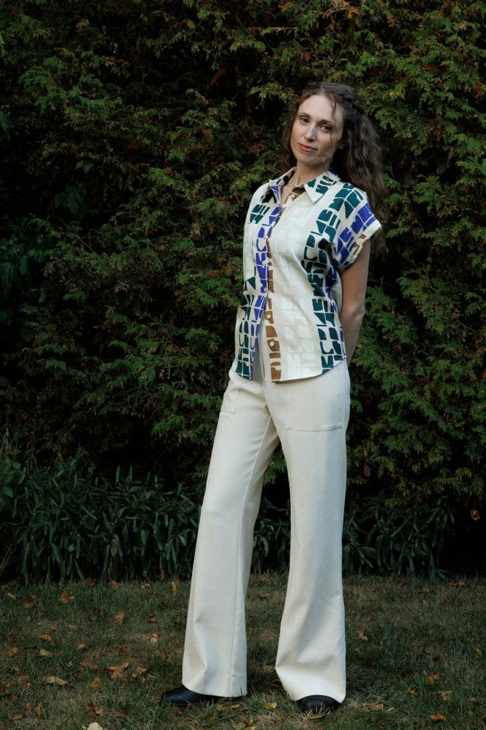 Birds of North America Bloodfool Pants (Ecru) - Victoire BoutiqueBirds of North AmericaBottoms Ottawa Boutique Shopping Clothing