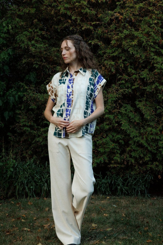 Birds of North America Bloodfool Pants (Ecru) - Victoire BoutiqueBirds of North AmericaBottoms Ottawa Boutique Shopping Clothing