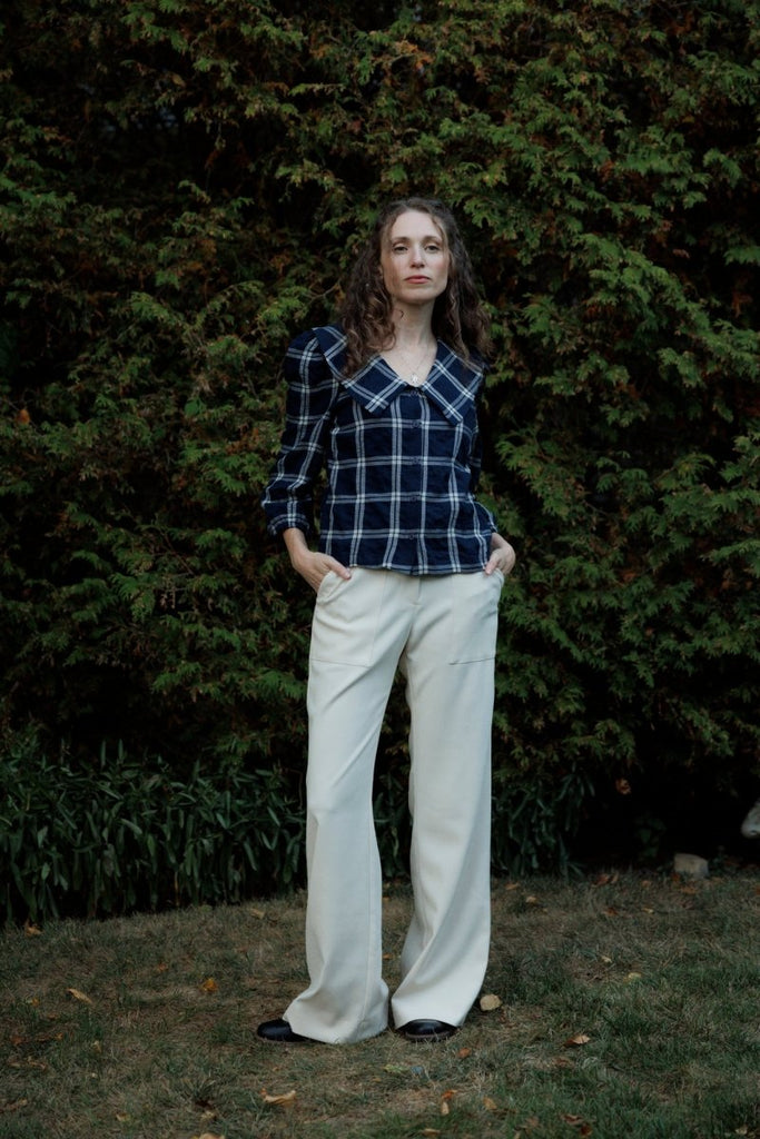 Birds of North America Bloodfool Pants (Ecru) - Victoire BoutiqueBirds of North AmericaBottoms Ottawa Boutique Shopping Clothing