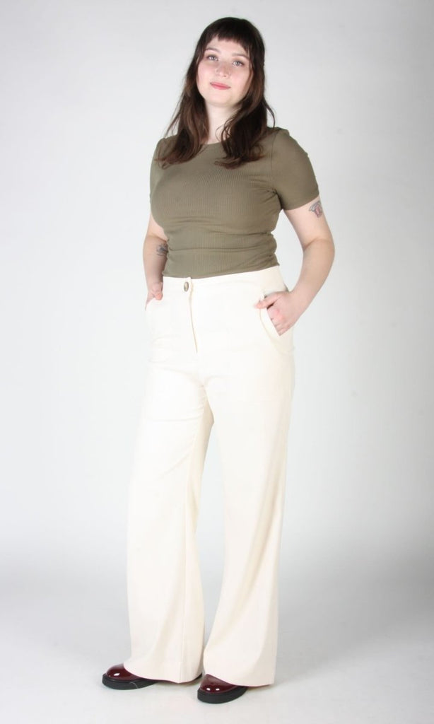 Birds of North America Bloodfool Pants (Ecru) - Victoire BoutiqueBirds of North AmericaBottoms Ottawa Boutique Shopping Clothing