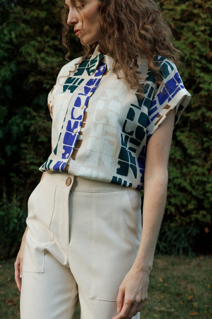 Birds of North America Bloodfool Pants (Ecru) - Victoire BoutiqueBirds of North AmericaBottoms Ottawa Boutique Shopping Clothing