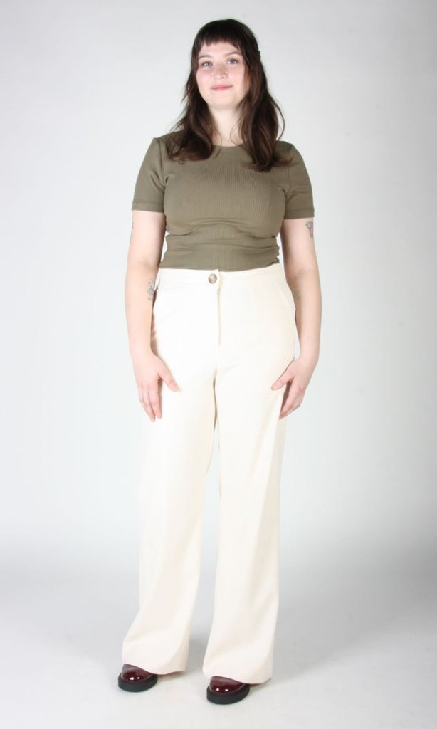 Birds of North America Bloodfool Pants (Ecru) - Victoire BoutiqueBirds of North AmericaBottoms Ottawa Boutique Shopping Clothing