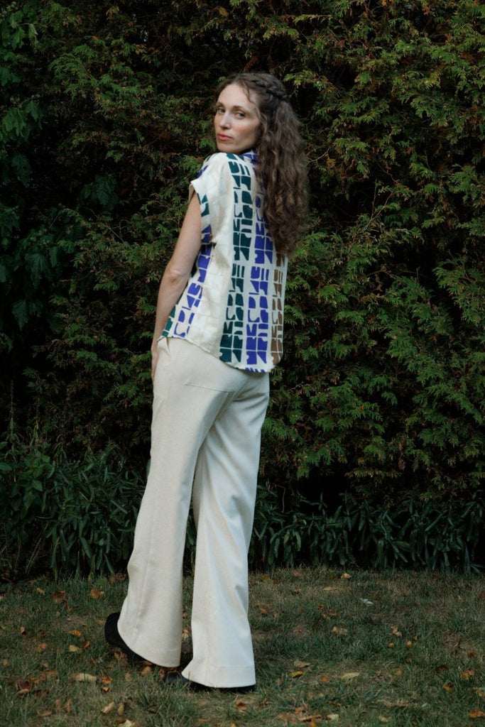 Birds of North America Bloodfool Pants (Ecru) - Victoire BoutiqueBirds of North AmericaBottoms Ottawa Boutique Shopping Clothing