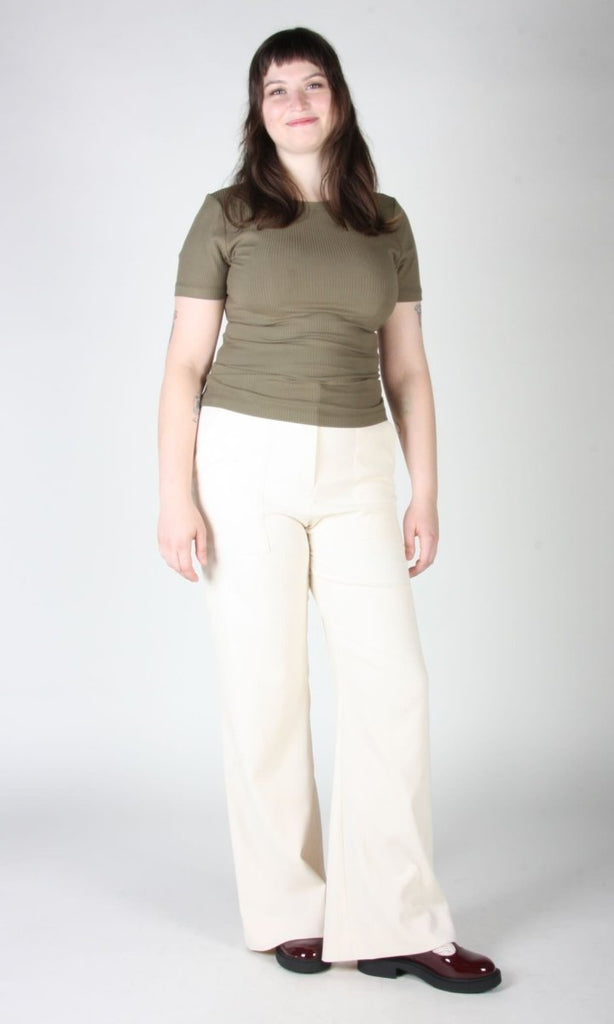 Birds of North America Bloodfool Pants (Ecru) - Victoire BoutiqueBirds of North AmericaBottoms Ottawa Boutique Shopping Clothing