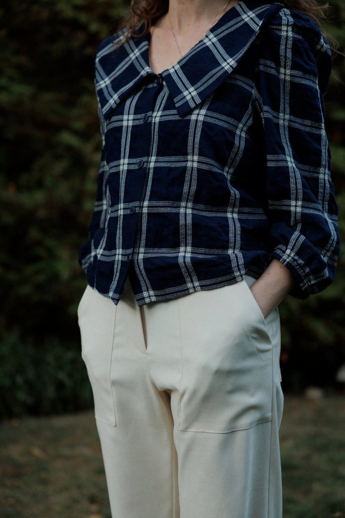 Birds of North America Bloodfool Pants (Ecru) - Victoire BoutiqueBirds of North AmericaBottoms Ottawa Boutique Shopping Clothing