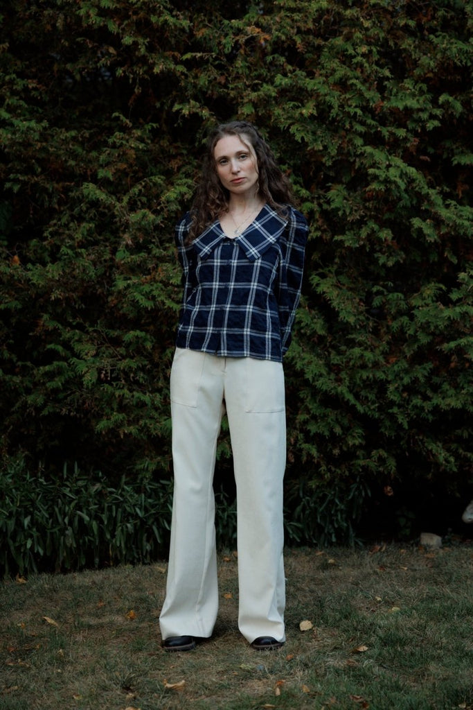 Birds of North America Bloodfool Pants (Ecru) - Victoire BoutiqueBirds of North AmericaBottoms Ottawa Boutique Shopping Clothing