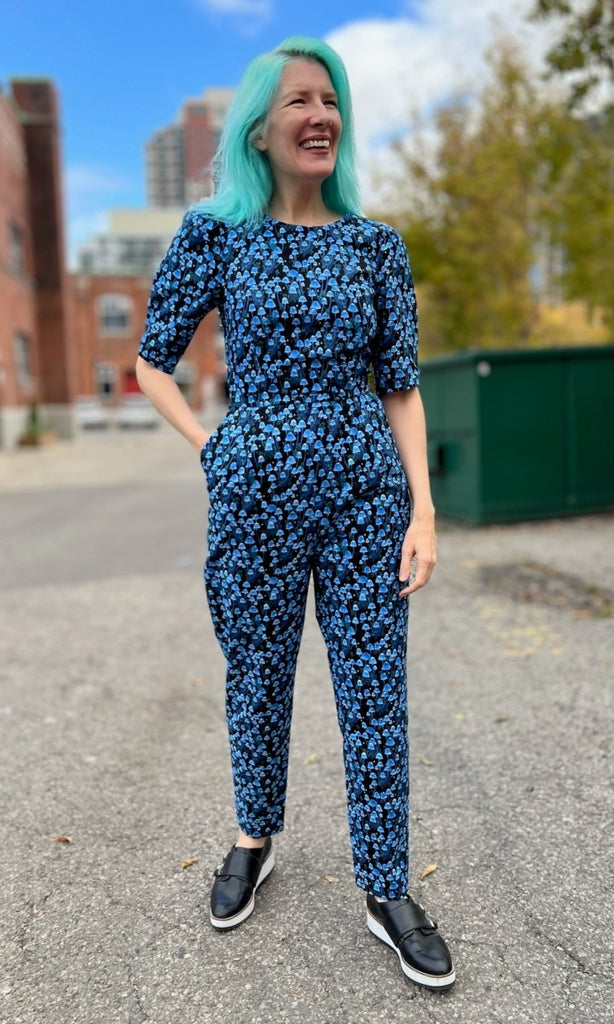 Birds of North America Brambling Jumpsuit (Shroominescence) - Victoire BoutiqueBirds of North AmericaJumpsuits Ottawa Boutique Shopping Clothing