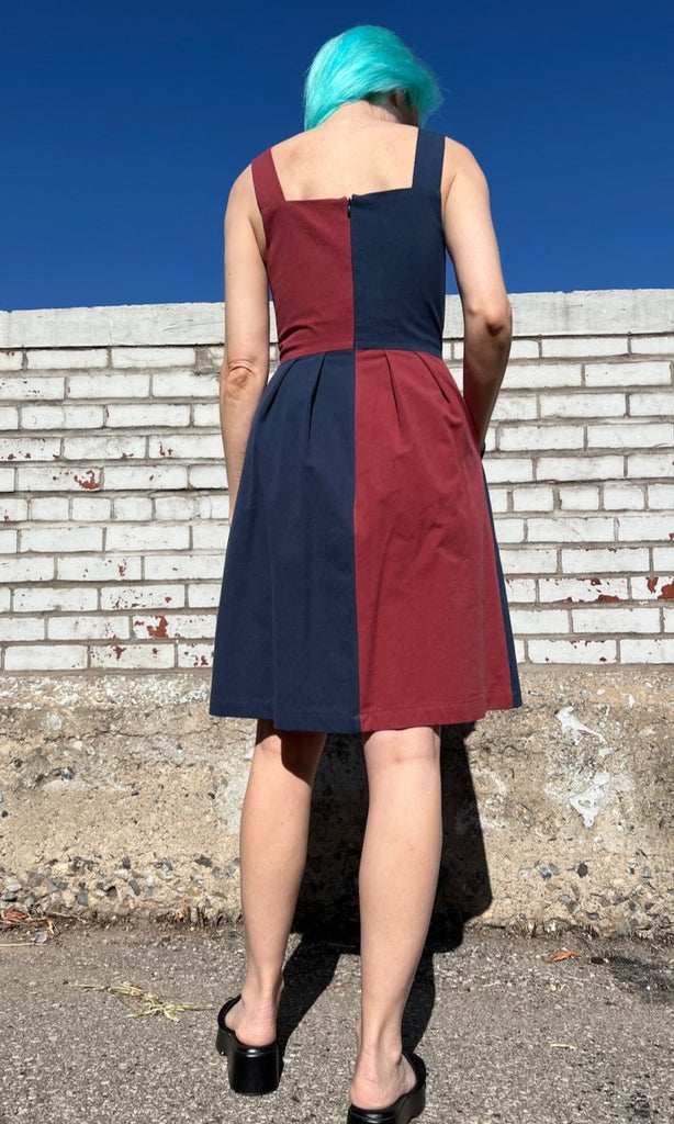 Birds of North America Bronzewing Dress (Brickworks) - Victoire BoutiqueBirds of North AmericaDresses Ottawa Boutique Shopping Clothing