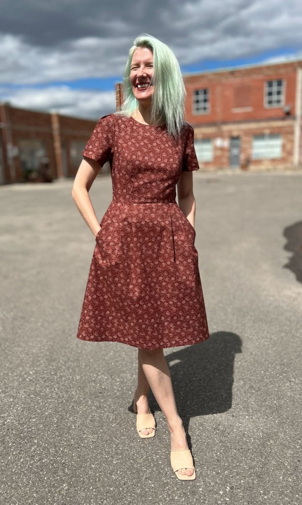 Birds of North America Buttonquail Dress (Parlour) - Victoire BoutiqueBirds of North AmericaDresses Ottawa Boutique Shopping Clothing