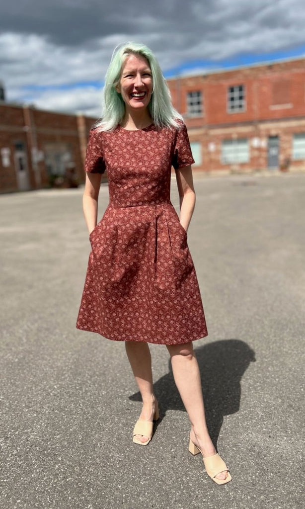 Birds of North America Buttonquail Dress (Parlour) - Victoire BoutiqueBirds of North AmericaDresses Ottawa Boutique Shopping Clothing