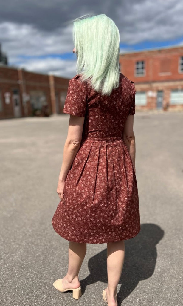 Birds of North America Buttonquail Dress (Parlour) - Victoire BoutiqueBirds of North AmericaDresses Ottawa Boutique Shopping Clothing