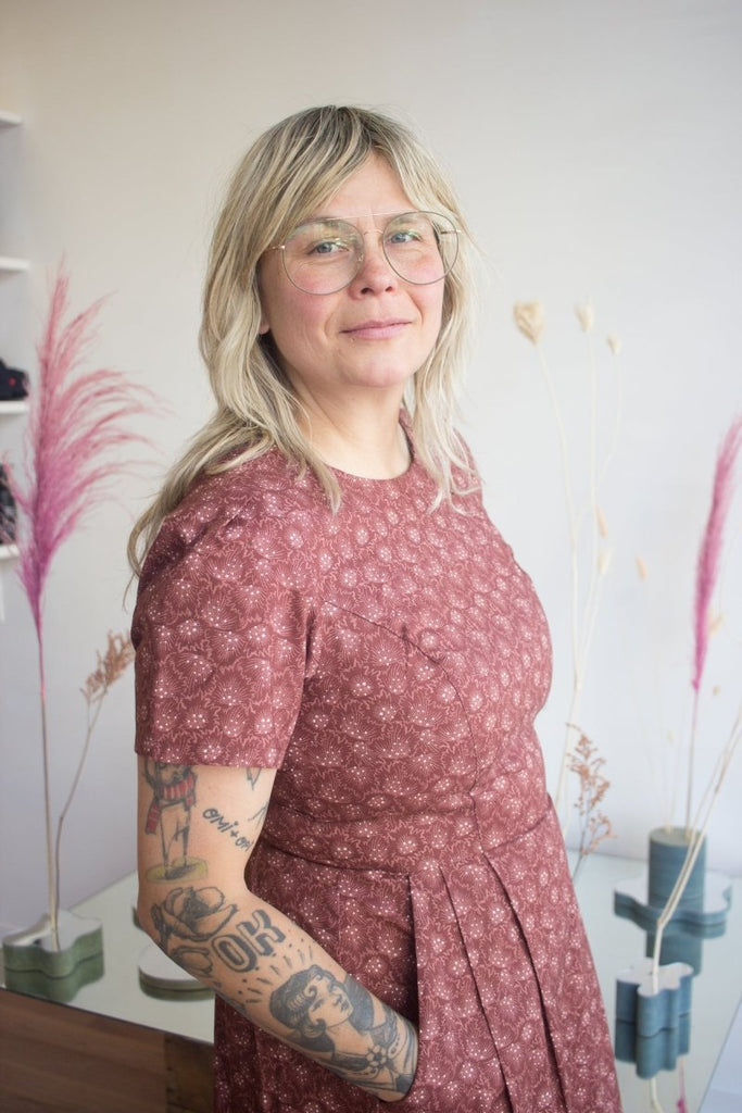 Birds of North America Buttonquail Dress (Parlour) - Victoire BoutiqueBirds of North AmericaDresses Ottawa Boutique Shopping Clothing