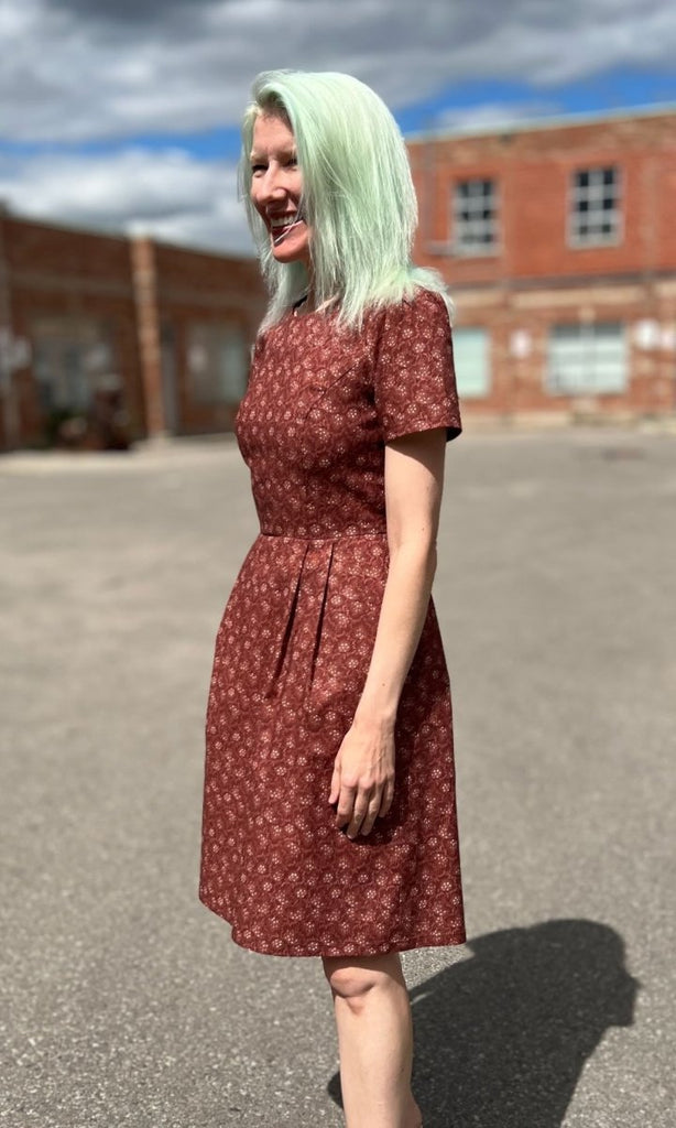 Birds of North America Buttonquail Dress (Parlour) - Victoire BoutiqueBirds of North AmericaDresses Ottawa Boutique Shopping Clothing