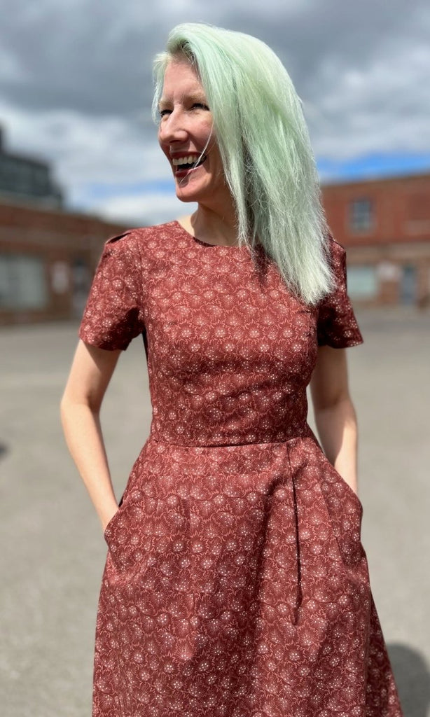 Birds of North America Buttonquail Dress (Parlour) - Victoire BoutiqueBirds of North AmericaDresses Ottawa Boutique Shopping Clothing