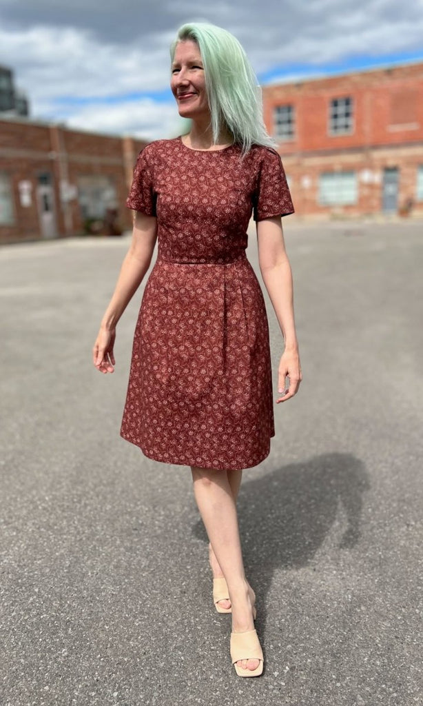 Birds of North America Buttonquail Dress (Parlour) - Victoire BoutiqueBirds of North AmericaDresses Ottawa Boutique Shopping Clothing