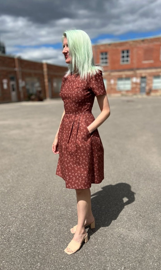 Birds of North America Buttonquail Dress (Parlour) - Victoire BoutiqueBirds of North AmericaDresses Ottawa Boutique Shopping Clothing